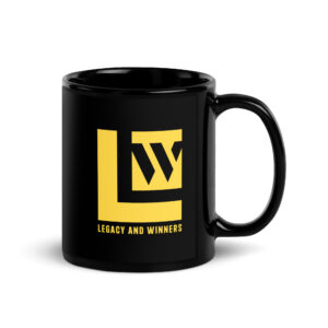 Legacy and Winners Coffee Mug - Black