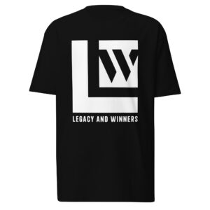 Legacy and Winners Tee - White Logo