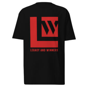 Legacy and Winners Tee - Red Logo