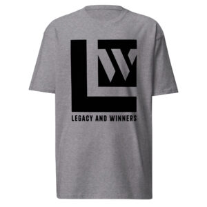 Legacy and Winners Tee - Black Logo