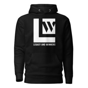 Legacy and Winners Hoodie - White Logo