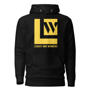 Legacy and Winners Hoodie - Gold Logo