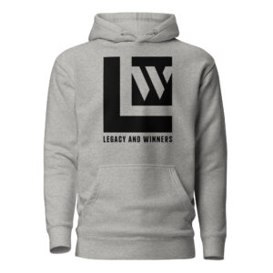 Legacy and Winners Hoodie - Black Logo