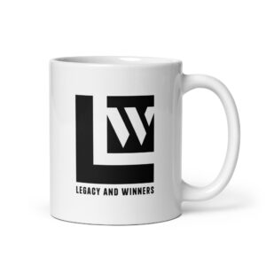 Legacy and Winners Coffee Mug - White